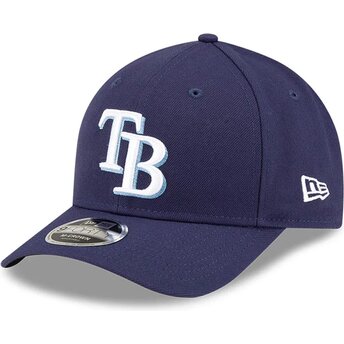 Czapki zakrzywiona granatowy snapback 9FORTY M-Crown Player Replica Tampa Bay Rays MLB New Era