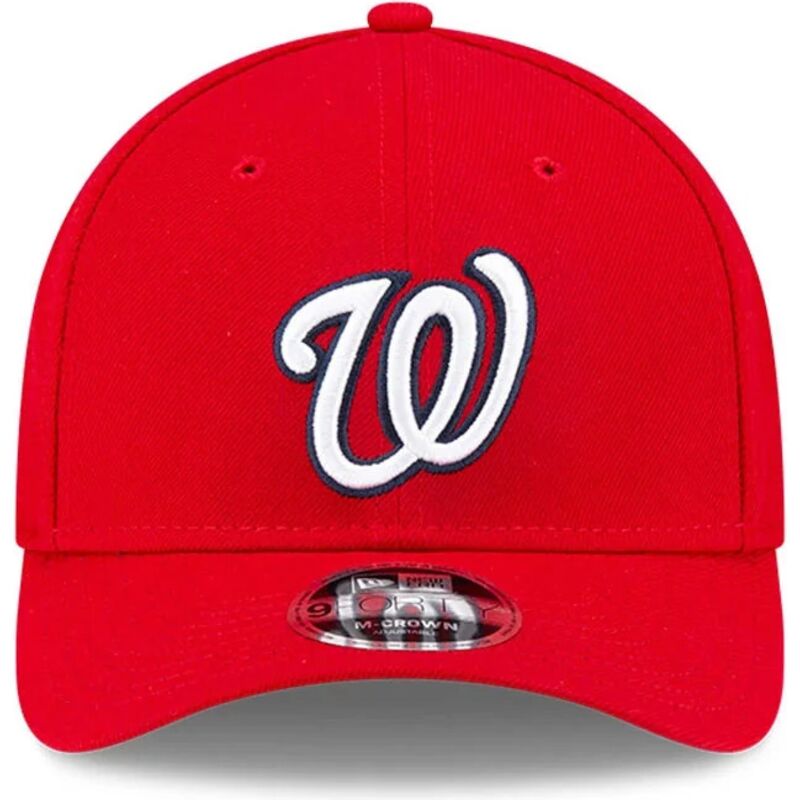 czapki-zakrzywiona-czerwony-snapback-9forty-m-crown-player-replica-washington-nationals-mlb-new-era
