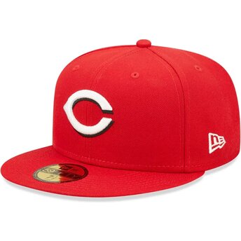 Czapki płaska czerwony dopasowany 59FIFTY AC Perf Cincinnati Reds MLB New Era