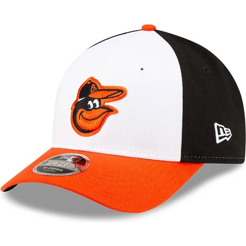czapki-zakrzywiona-pomaranczowy-snapback-9forty-m-crown-player-replica-baltimore-orioles-mlb-new-era