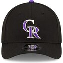 czapki-zakrzywiona-czarny-snapback-9forty-m-crown-player-replica-colorado-rockies-mlb-new-era