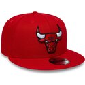 czapki-plaska-czerwony-snapback-9fifty-chicago-bulls-nba-new-era
