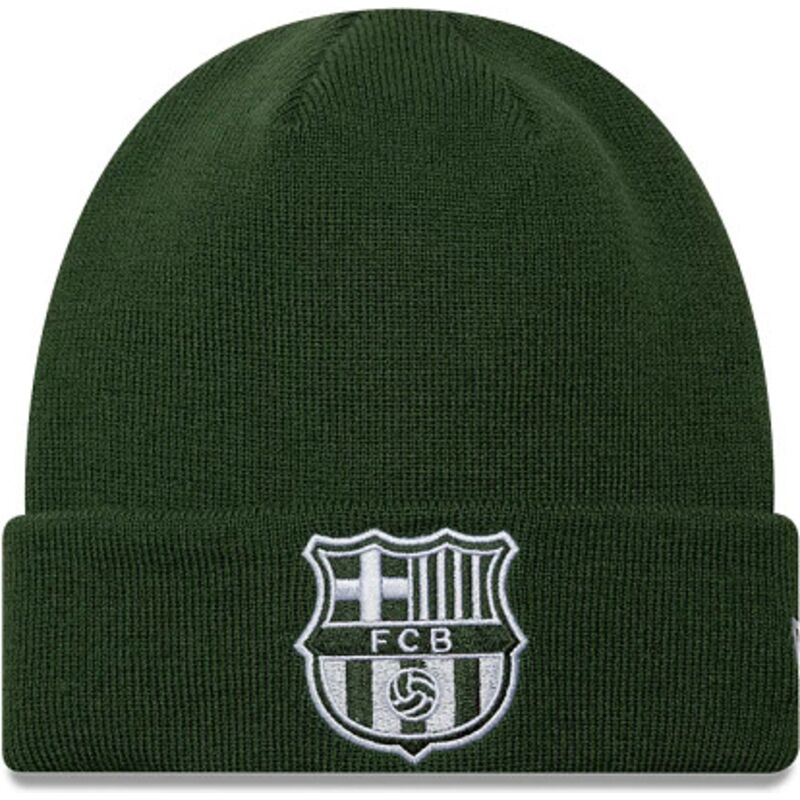 czapki-zielony-seasonal-cuff-fc-barcelona-laliga-new-era