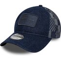 czapki-zakrzywiona-granatowy-tasma-regulowana-9twenty-patterned-denim-red-bull-racing-formula-1-new-era