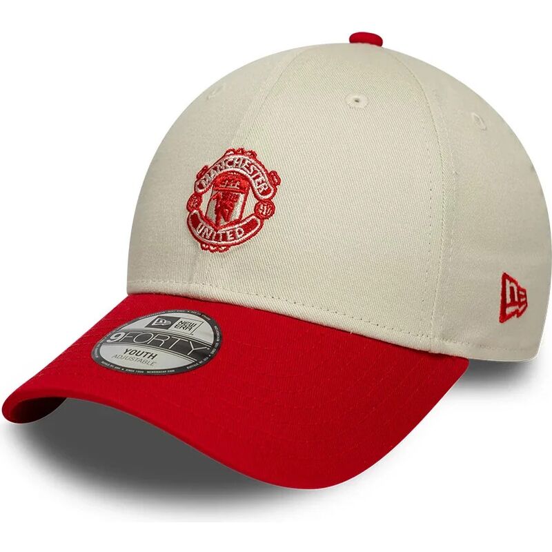 czapki-zakrzywiona-bezowy-tasma-regulowana-dla-dziecka-9forty-contrast-manchester-united-football-club-premier-league-new-era czapki-zakrzywiona-bezowy-tasma-regulowana-dla-dziecka-9forty-contrast-manchester-united-football-club-premier-league-new-era
