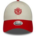 czapki-zakrzywiona-bezowy-tasma-regulowana-9forty-contrast-manchester-united-football-club-premier-league-new-era