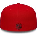 czapki-plaska-czerwony-dopasowany-59fifty-basic-chicago-blackhawks-nhl-new-era
