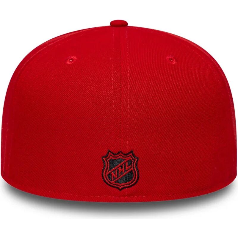 czapki-plaska-czerwony-dopasowany-59fifty-basic-chicago-blackhawks-nhl-new-era