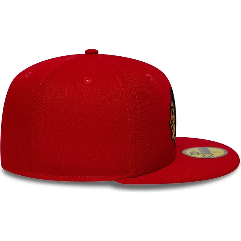 czapki-plaska-czerwony-dopasowany-59fifty-basic-chicago-blackhawks-nhl-new-era