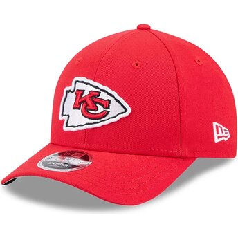 Czapki zakrzywiona czerwony snapback 9FORTY M-Crown Team Kansas City Chiefs NFL New Era