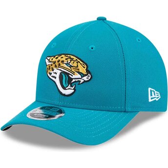 Czapki zakrzywiona niebieski snapback 9FORTY M-Crown Team Jacksonville Jaguars NFL New Era