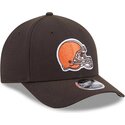 czapki-zakrzywiona-brazowy-snapback-9forty-m-crown-team-cleveland-browns-nfl-new-era