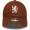 czapki-zakrzywiona-brazowy-snapback-9forty-team-chelsea-football-club-premier-league-new-era