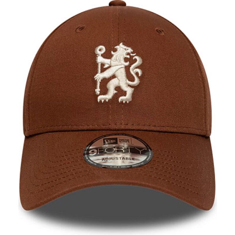 czapki-zakrzywiona-brazowy-snapback-9forty-team-chelsea-football-club-premier-league-new-era
