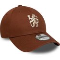 czapki-zakrzywiona-brazowy-snapback-9forty-team-chelsea-football-club-premier-league-new-era