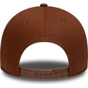 czapki-zakrzywiona-brazowy-snapback-9forty-team-chelsea-football-club-premier-league-new-era