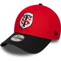czapki-zakrzywiona-czerwony-snapback-dla-dziecka-9forty-team-stade-toulousain-top-14-new-era