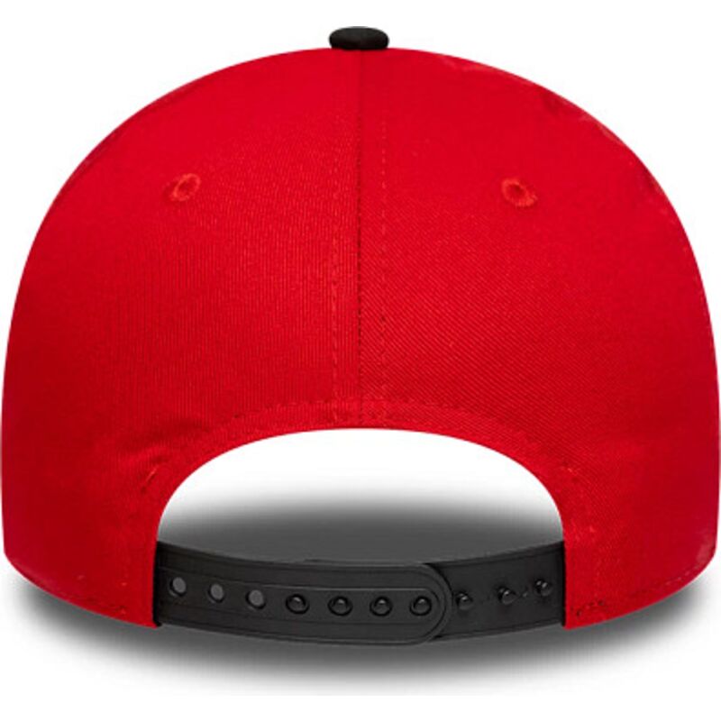 czapki-zakrzywiona-czerwony-snapback-dla-dziecka-9forty-team-stade-toulousain-top-14-new-era
