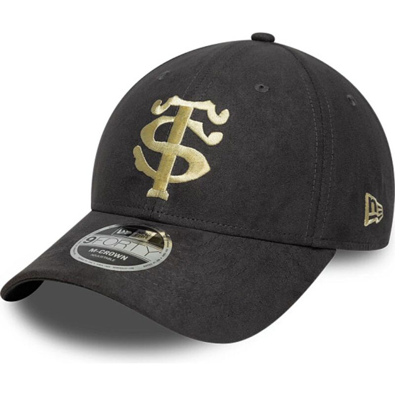 czapki-zakrzywiona-szary-snapback-9forty-m-crown-suede-stade-toulousain-top-14-new-era
