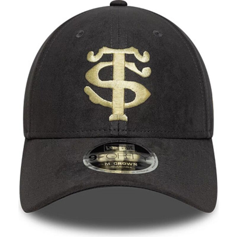 czapki-zakrzywiona-szary-snapback-9forty-m-crown-suede-stade-toulousain-top-14-new-era