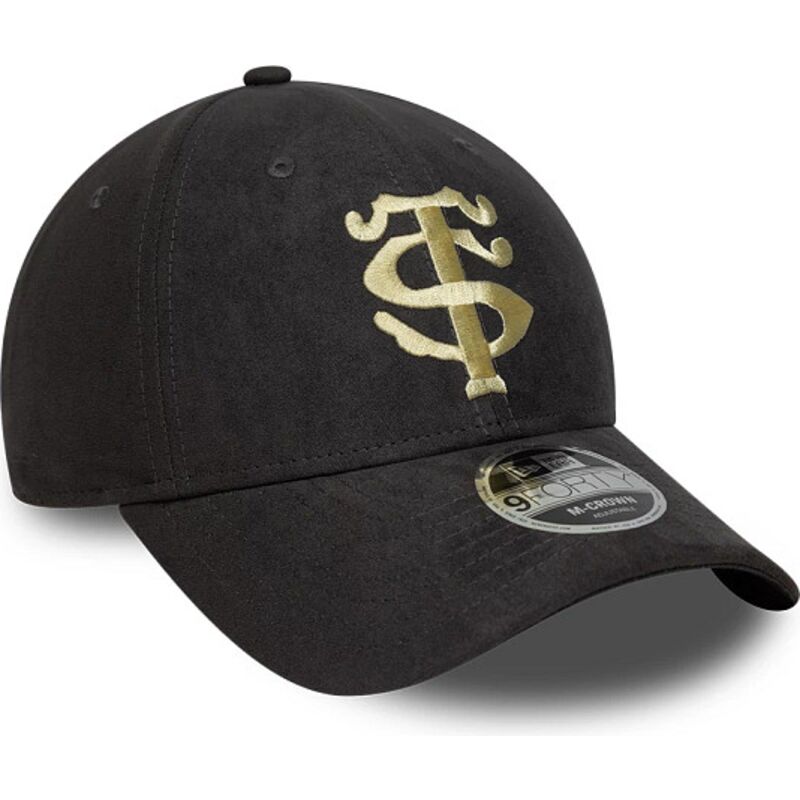czapki-zakrzywiona-szary-snapback-9forty-m-crown-suede-stade-toulousain-top-14-new-era