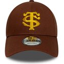 czapki-zakrzywiona-brazowy-snapback-9forty-seasonal-stade-toulousain-top-14-new-era