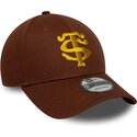 czapki-zakrzywiona-brazowy-snapback-9forty-seasonal-stade-toulousain-top-14-new-era
