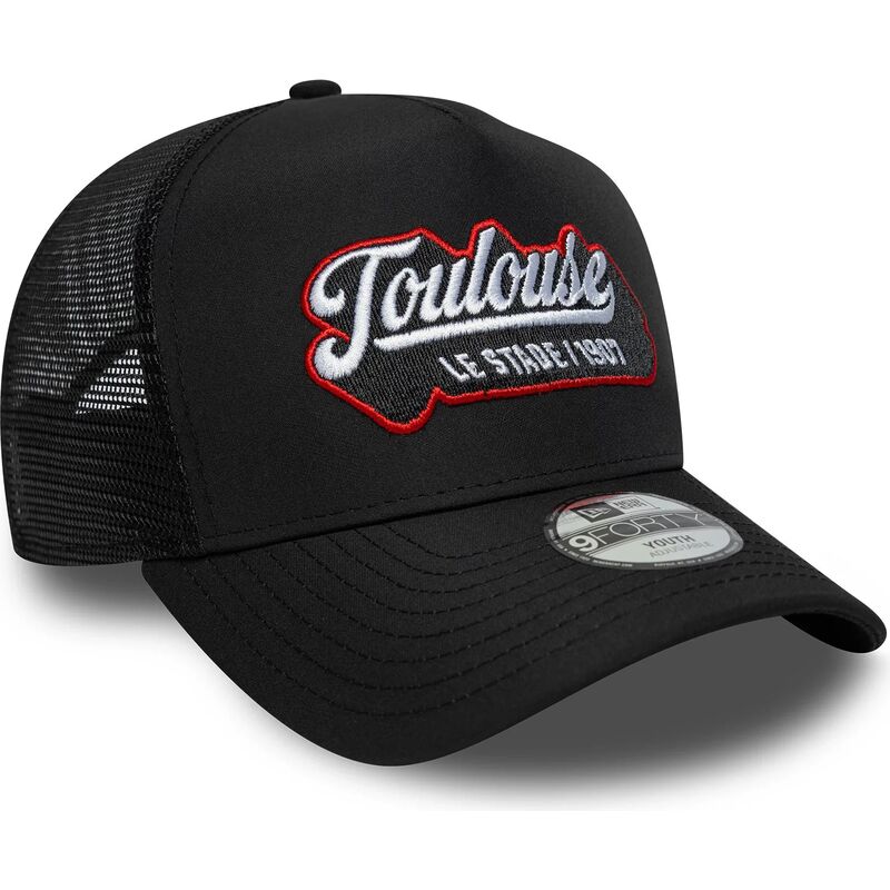czapki-zakrzywiona-czarny-snapback-dla-dziecka-e-frame-patch-stade-toulousain-new-era czapki-zakrzywiona-czarny-snapback-dla-dziecka-e-frame-patch-stade-toulousain-new-era