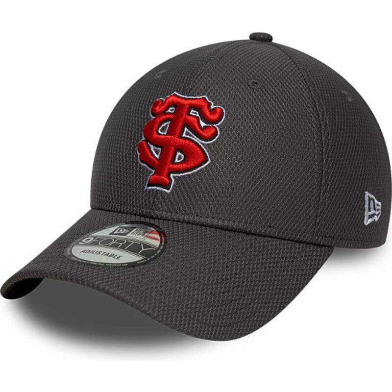 czapki-zakrzywiona-szary-snapback-9forty-diamond-era-stade-toulousain-top-14-new-era