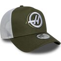 czapki-zakrzywiona-zielony-snapback-a-frame-seasonal-haas-f1-team-formula-1-new-era