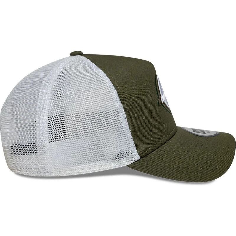 czapki-zakrzywiona-zielony-snapback-a-frame-seasonal-haas-f1-team-formula-1-new-era