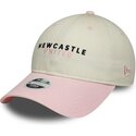 czapki-zakrzywiona-bezowy-tasma-regulowana-rosa-9twenty-newcastle-united-football-club-premier-league-new-era