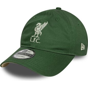 Czapki zakrzywiona zielony taśma regulowana 9TWENTY Seasonal Liverpool Football Club Premier League New Era