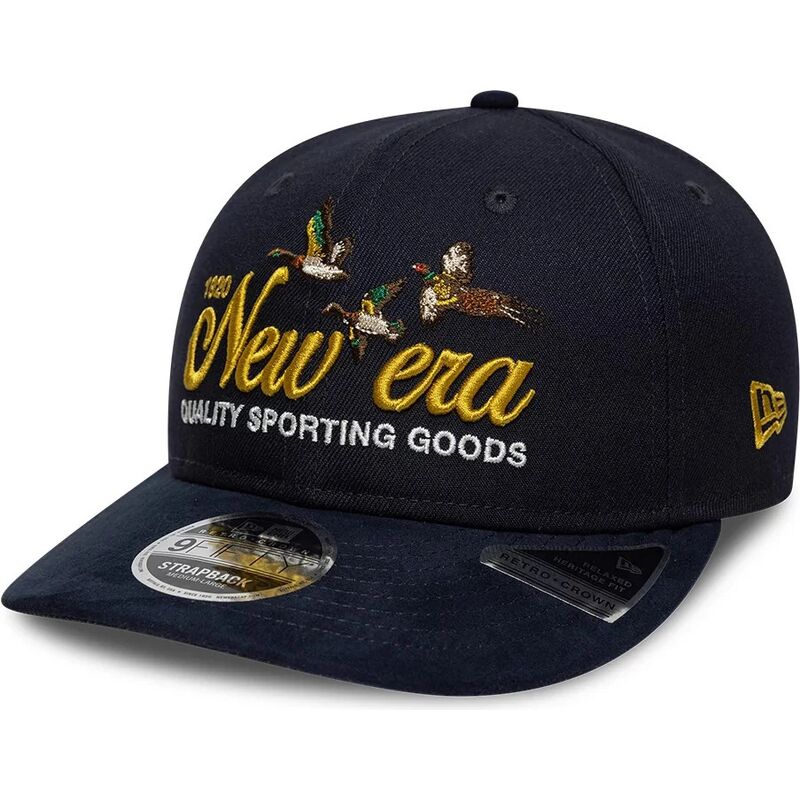 czapki-zakrzywiona-granatowy-tasma-regulowana-9fifty-retro-crown-suede-new-era