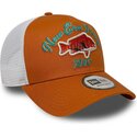 czapki-zakrzywiona-pomaranczowy-snapback-a-frame-fishing-new-era