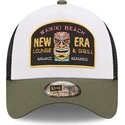 czapki-zakrzywiona-zielony-snapback-a-frame-location-icon-hawaii-new-era