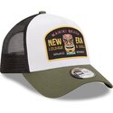 czapki-zakrzywiona-zielony-snapback-a-frame-location-icon-hawaii-new-era