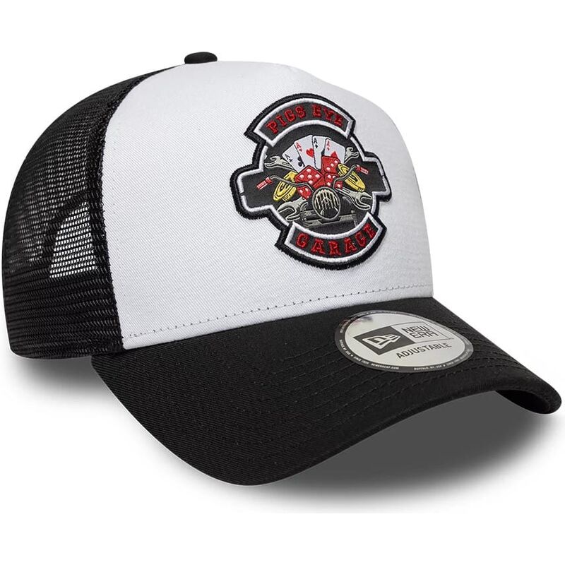 czapki-zakrzywiona-czarny-snapback-a-frame-location-icon-pigs-eye-garage-new-era