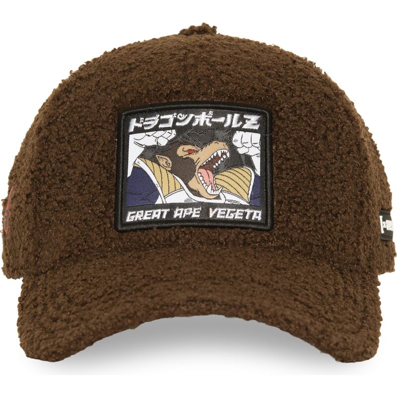 czapki-zakrzywiona-brazowy-snapback-great-ape-dbz12-she-vegeta-dragon-ball-capslab