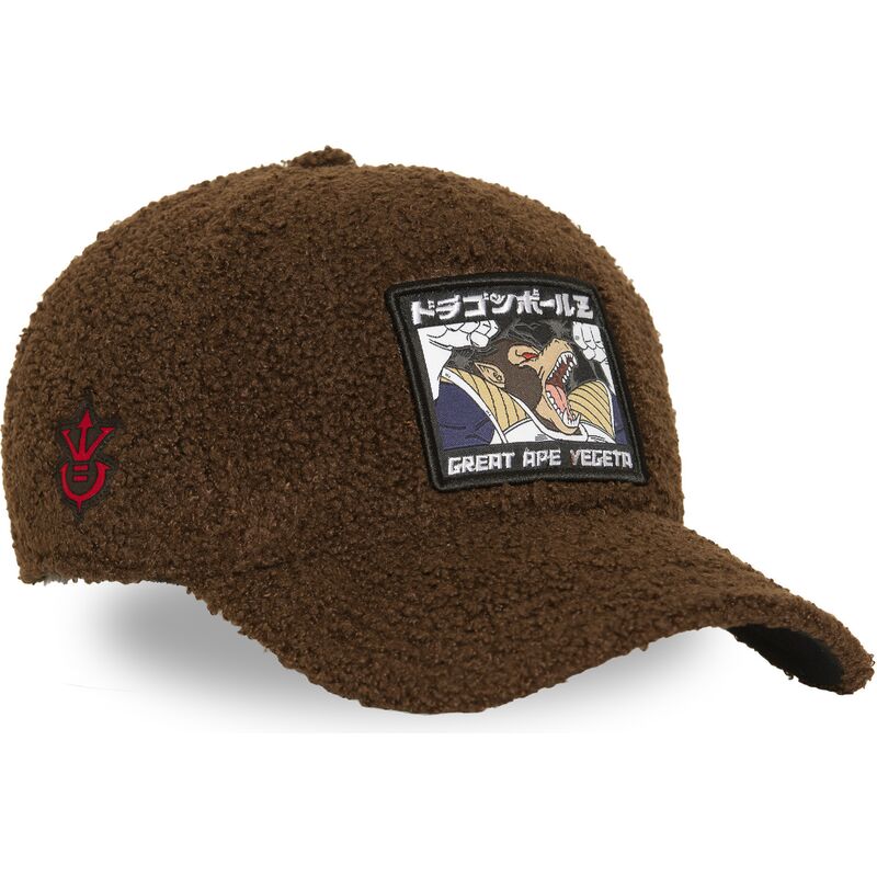 czapki-zakrzywiona-brazowy-snapback-great-ape-dbz12-she-vegeta-dragon-ball-capslab
