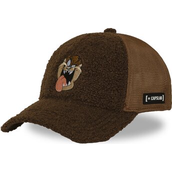 Czapki zakrzywiona brązowy snapback Diabeł tasmański Looney Tunes Capslab
