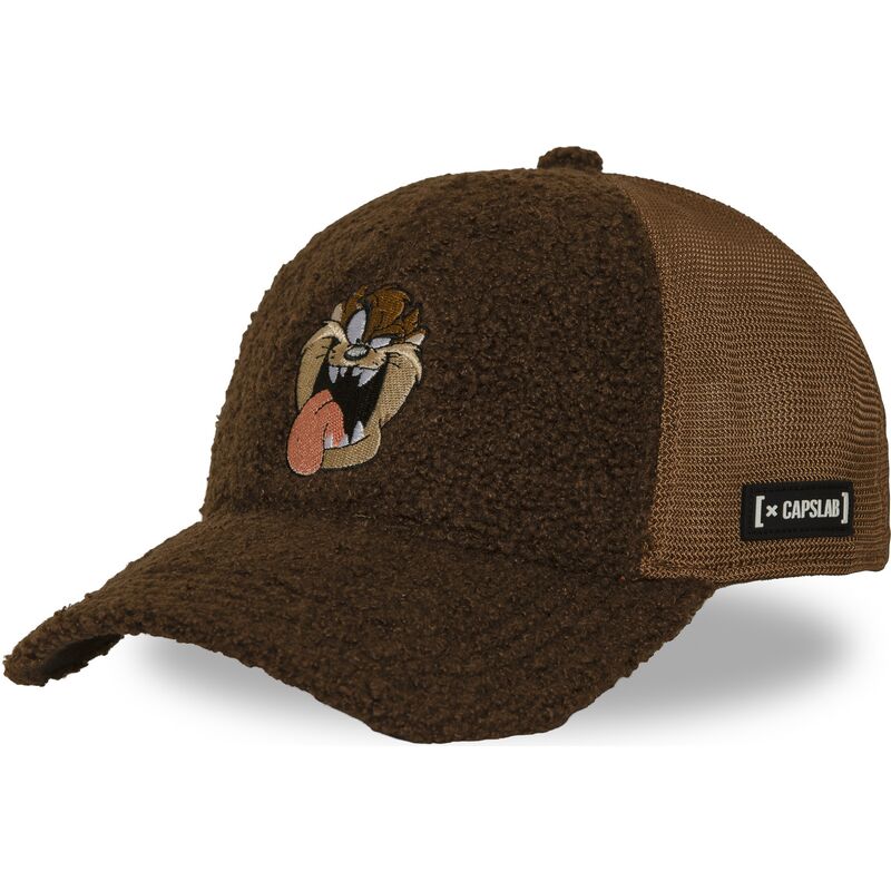 czapki-zakrzywiona-brazowy-snapback-diabel-tasmanski-looney-tunes-capslab