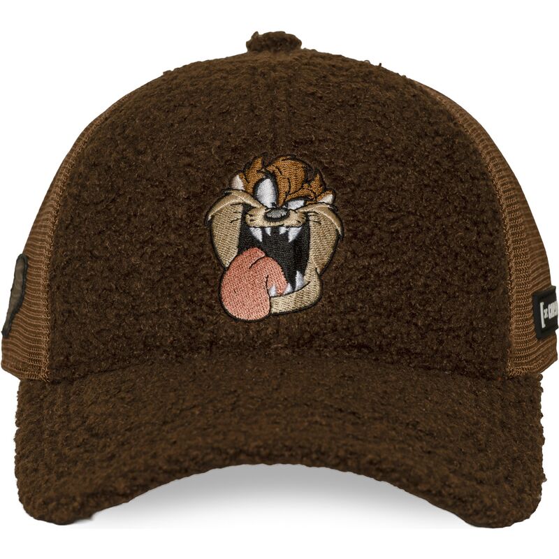 czapki-zakrzywiona-brazowy-snapback-diabel-tasmanski-looney-tunes-capslab
