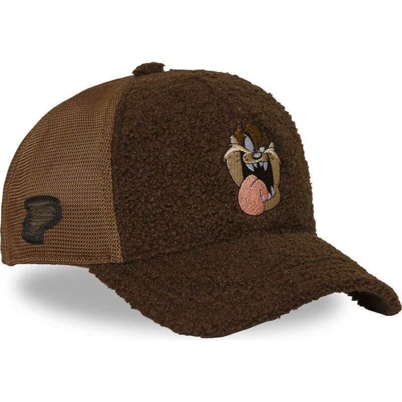 czapki-zakrzywiona-brazowy-snapback-diabel-tasmanski-looney-tunes-capslab