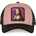 czapki-zakrzywiona-roz-snapback-acid-art1-monacid-mona-lisa-famous-capslab