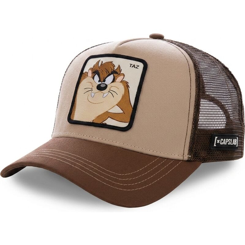 czapki-zakrzywiona-brazowy-snapback-diabel-tasmanski-looney-tunes-capslab