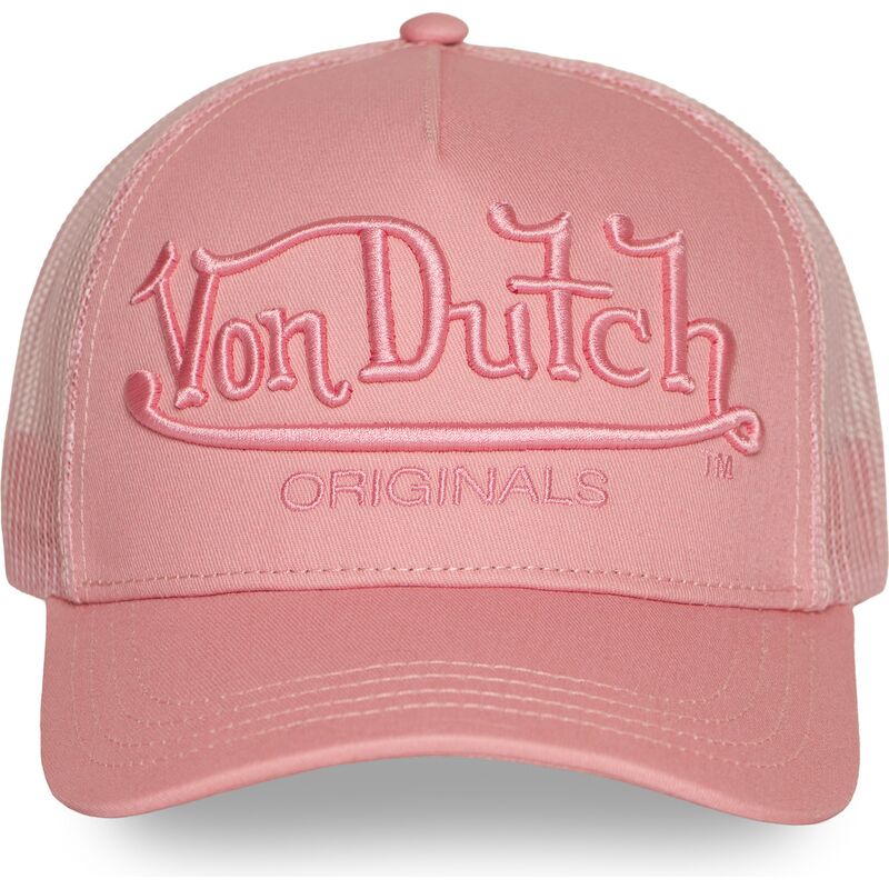 czapka-trucker-rozowa-emb05-od-von-dutch czapka-trucker-rozowa-emb05-od-von-dutch