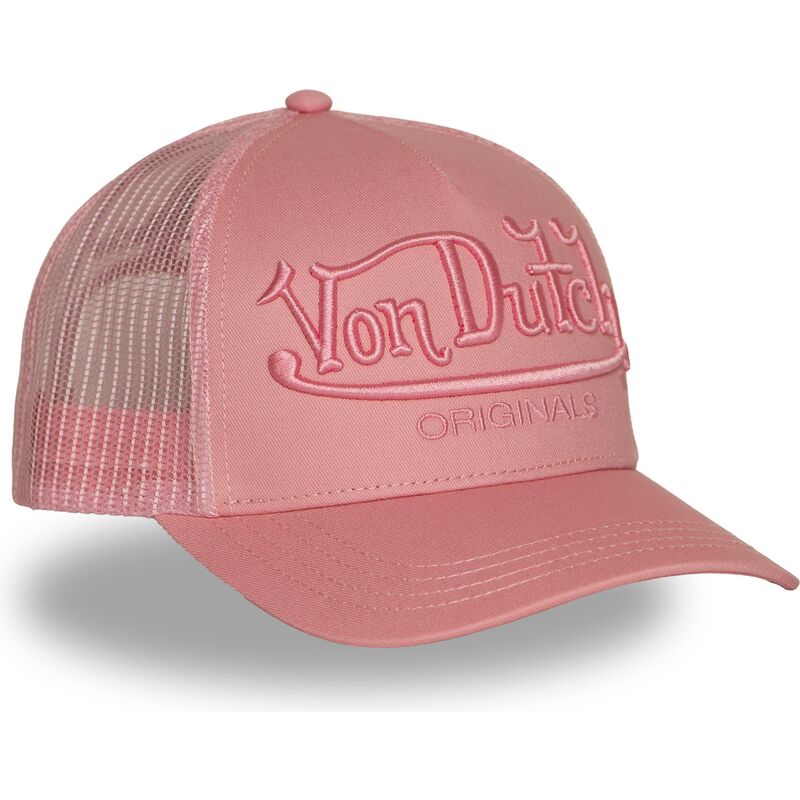 czapka-trucker-rozowa-emb05-od-von-dutch czapka-trucker-rozowa-emb05-od-von-dutch