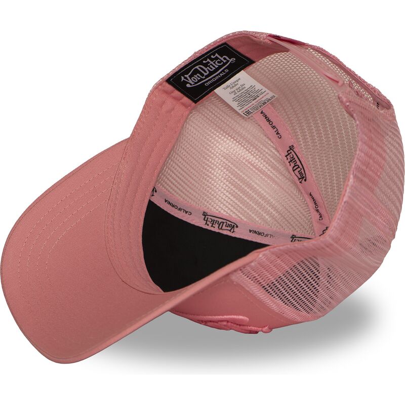 czapka-trucker-rozowa-emb05-od-von-dutch czapka-trucker-rozowa-emb05-od-von-dutch