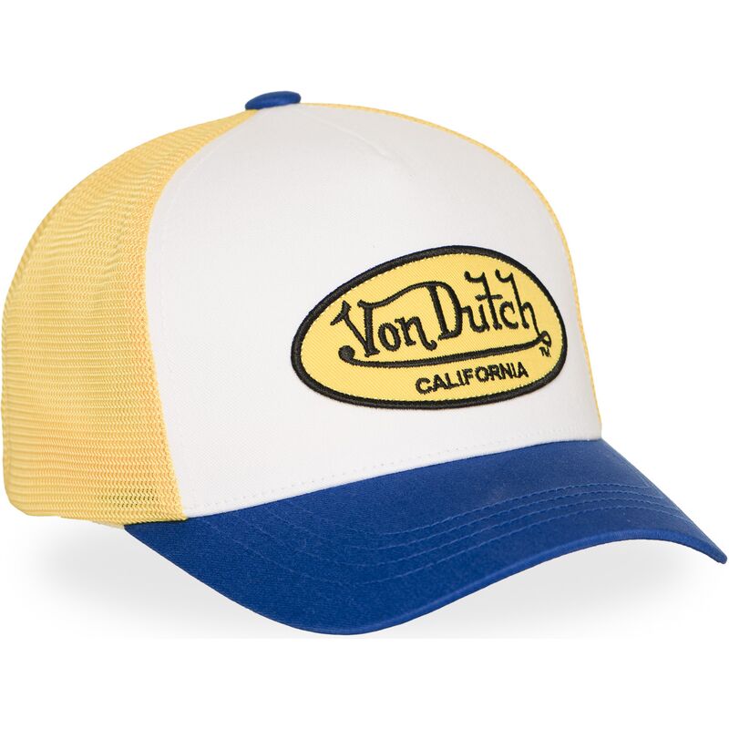 czapka-trucker-zolta-i-niebieska-lof-b42-von-dutch czapka-trucker-zolta-i-niebieska-lof-b42-von-dutch